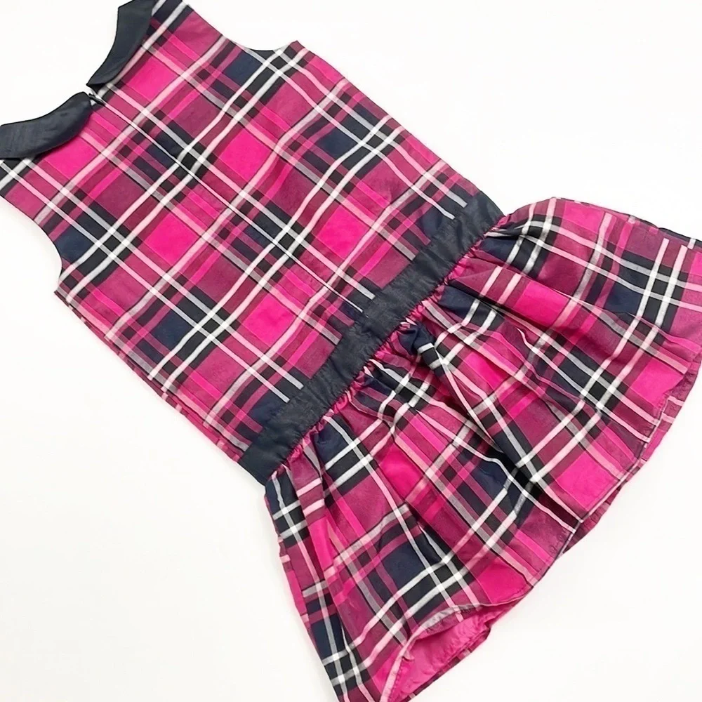Gymboree little girls plaid dress